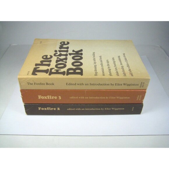 The Foxfire Book Set Of 3 Volumes 1 to 3 Eliot Wigginton - Picture 1 of 16